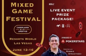Cardplayer Lifestyle to Host Mixed Game Festival II at Resorts World Las Vegas Cardplayer Lifestyle to Host Mixed Game Festival II at Resorts World Las Vegas