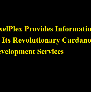PixelPlex Provides Information on Its Revolutionary Cardano Development Services