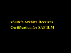 xSuite’s Archive Receives Certification for SAP ILM xSuite’s Archive Receives Certification for SAP ILM