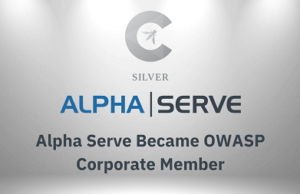Alpha Serve Became OWASP Corporate Member Alpha Serve Became OWASP Corporate Member