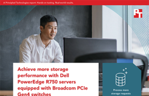 New Study from Principled Technologies Shows Storage Performance Improvements from the Dell PowerEdge R750 Server New Study from Principled Technologies Shows Storage Performance Improvements from the Dell PowerEdge R750 Server