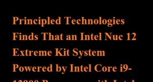 Principled Technologies Finds That an Intel Nuc 12 Extreme Kit System Powered by Intel Core i9-12900 Processor with Intel vPro Successfully Ran 18 Demanding Apps Principled Technologies Finds That an Intel Nuc 12 Extreme Kit System Powered by Intel Core i9-12900 Processor with Intel vPro Successfully Ran 18 Demanding Apps