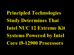 Principled Technologies Study Determines That Intel NUC 12 Extreme Kit Systems Powered by Intel Core i9-12900 Processors Can Successfully Run 18 Demanding Apps Principled Technologies Study Determines That Intel NUC 12 Extreme Kit Systems Powered by Intel Core i9-12900 Processors Can Successfully Run 18 Demanding Apps