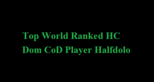 Top World Ranked HC Dom CoD Player Halfdolo Donates 50% of 24 Hr Stream Proceeds to Help Displaced Families in the Russia-Ukraine War Top World Ranked HC Dom CoD Player Halfdolo