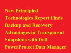 New Principled Technologies Report Finds Backup and Recovery Advantages in Transparent Snapshots with Dell PowerProtect Data Manager New Principled Technologies Report Finds Backup and Recovery Advantages in Transparent Snapshots with Dell PowerProtect Data Manager